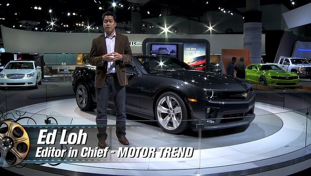 2011 Los Angeles: 2013 Chevrolet Camaro ZL1 Convertible