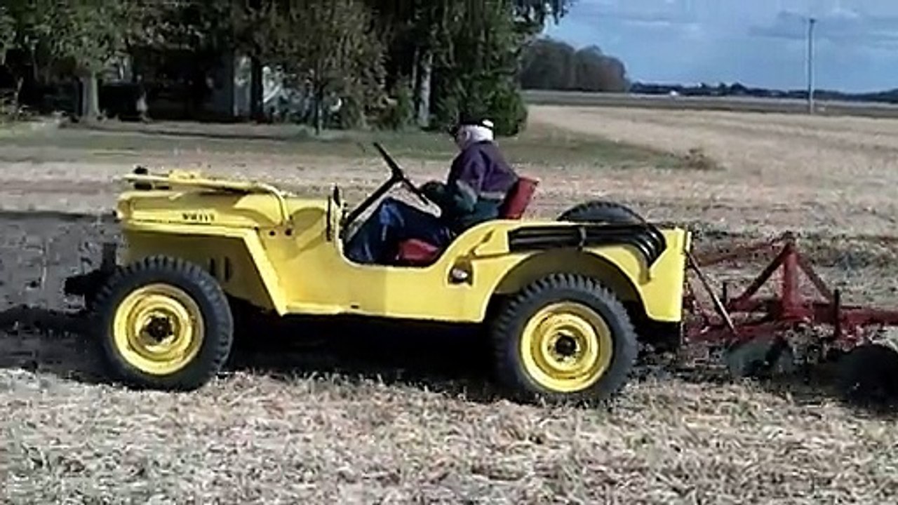 Jeep CJ-2A Plow