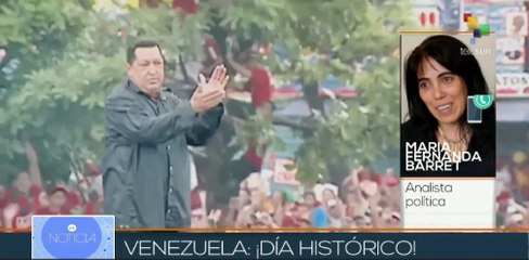 María Fernanda Barreto: Estábamos conscientes del grandísimo esfuerzo físico del Cmdt. Chávez