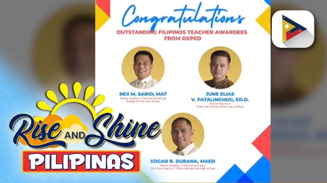 3 guro, pinarangalan bilang 2023 Metrobank Foundation Outstanding Filipinos