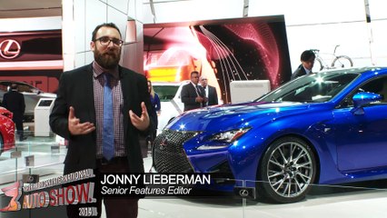 2015 Lexus RC F at the 2014 Detroit Auto Show