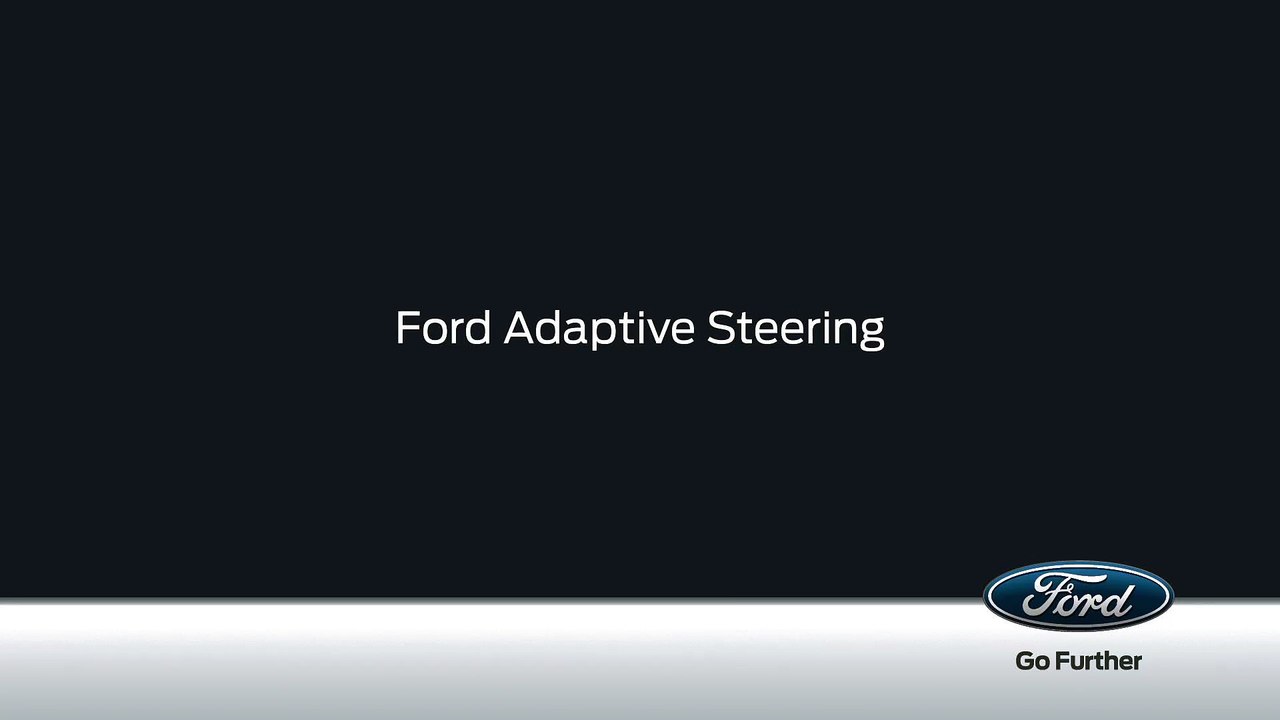 Fords Adaptive Steering Technology in Action
