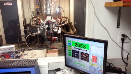 1,200HP Pull! Chief Stomp Em Ram Air V Engine Rocks the Dyno