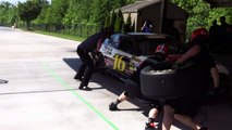 NASCAR Ford Fusion Practice Pit Stop
