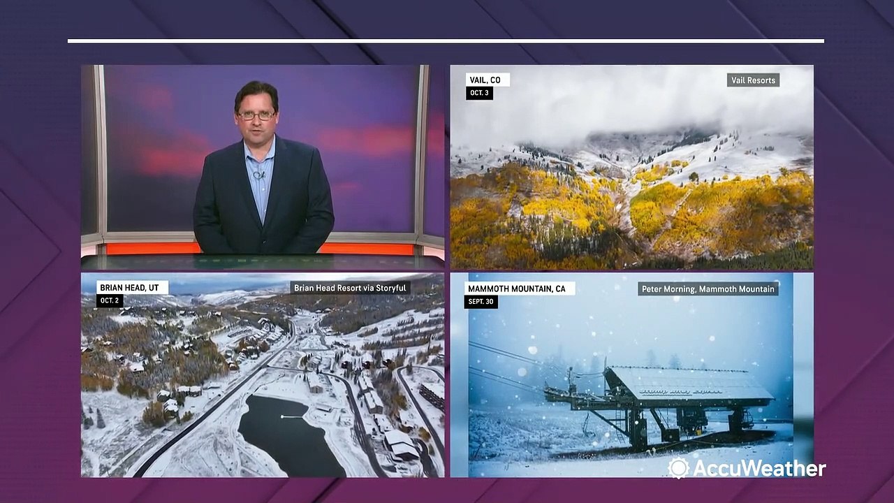 With snow already starting at some ski resorts,...