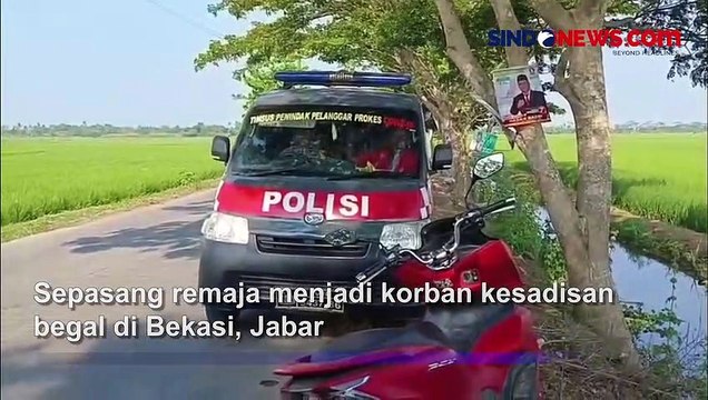 Heboh! Begal Sadis di Bekasi Bacok Sejoli Usai Pacaran