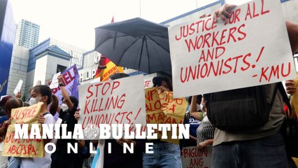 Groups stage indignation rally after killing of veteran labor organizer