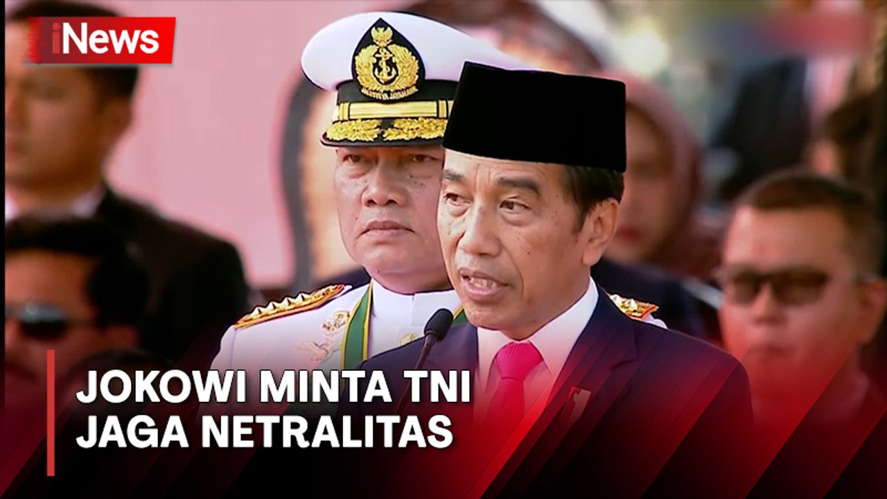 Jokowi Minta TNI Jaga Netralitas dan Kedamaian Jelang Pemilu 2024