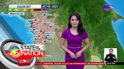 Weather update (October 6, 2023) | SONA