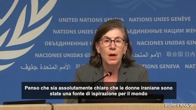 Onu: bene Nobel per la Pace, donne iraniane ispirano il mondo