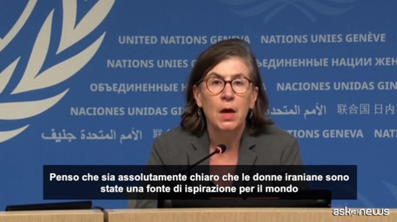 Onu: bene Nobel per la Pace, donne iraniane ispirano il mondo
