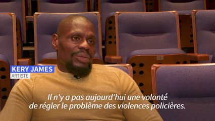 Violences policières: la voix engagée du rappeur Kery James sur scène