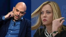 Roberto Saviano, Meloni lo incastra Sto valutando