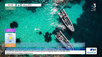 L'ECO D'ICI - Black Tenders, événements nautiques en Méditerranée