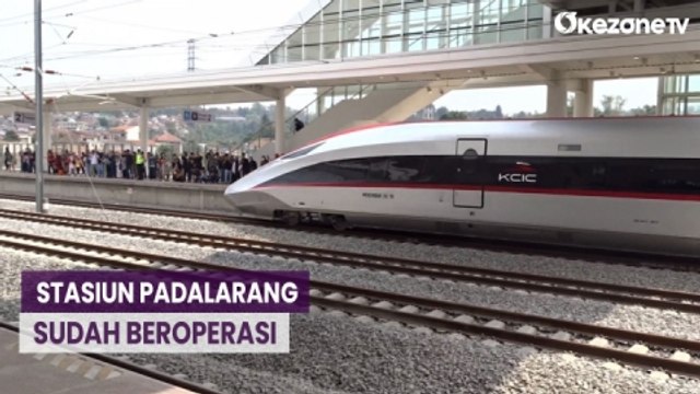 Stasiun Padalarang Sudah Beroperasi, Ribuan Masyarakat Antusias Naik KCJB