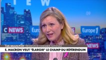 Yaël Braun-Pivet : «Je suis une fervente partisane du référendum»