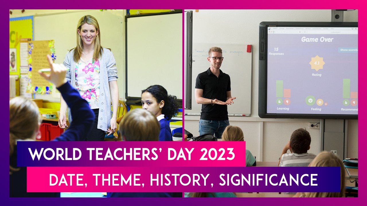 World Teachers’ Day 2023: Know Date, Them, History And Significance Of The Day Dedicated To Teachers