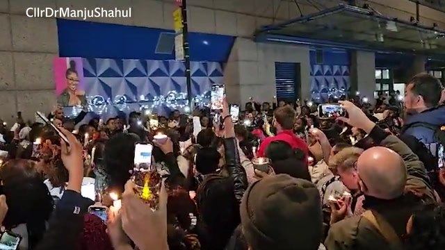 Stormzy joins mourners at vigil for Croydon stab victim Elianne Andam