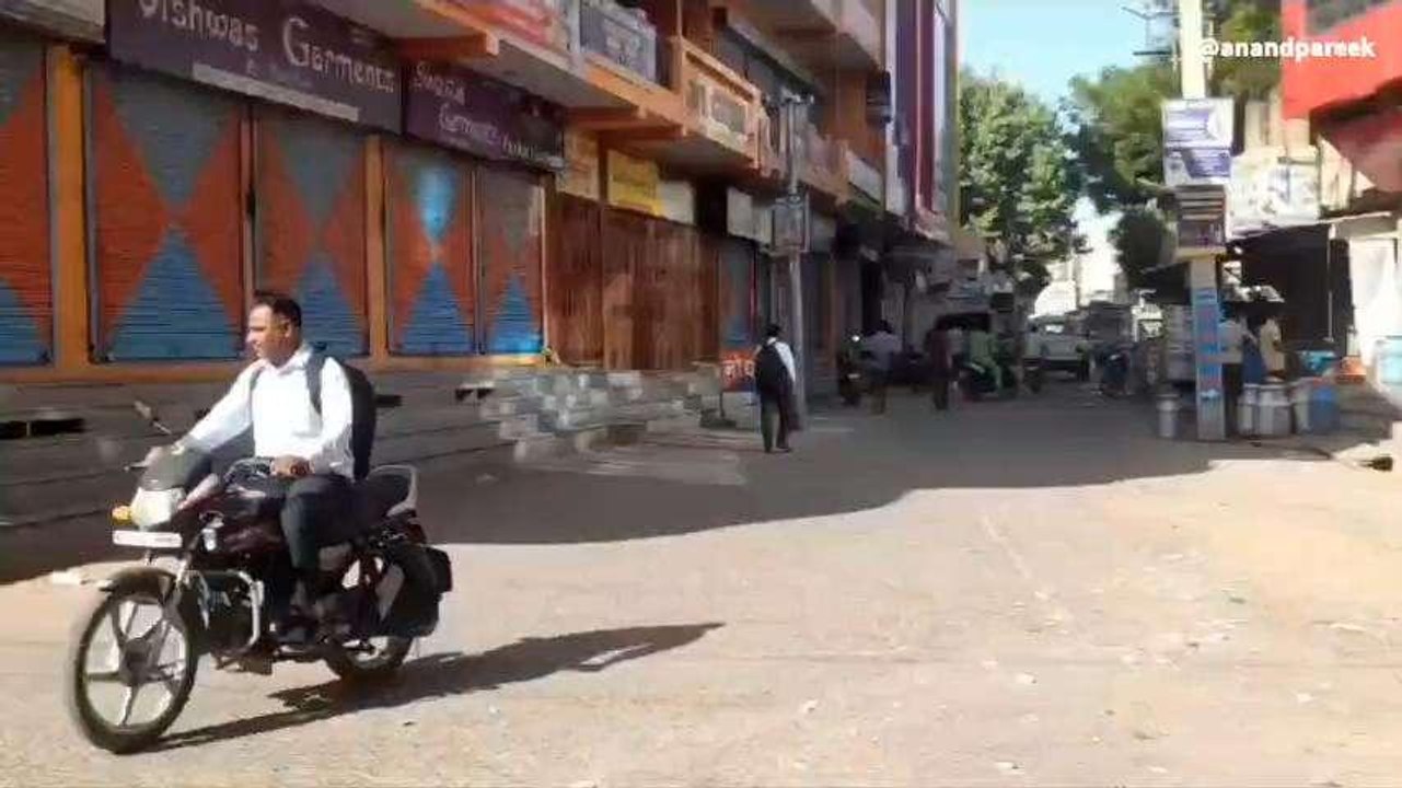 सीकर: फतेहपुर कस्बा बंद, बाजार में पसरा सन्नाटा, जाने क्या वजह