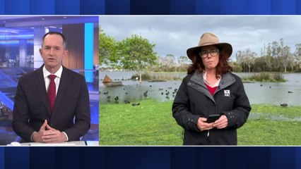 Major flood warning issued for the port of Sale overnight