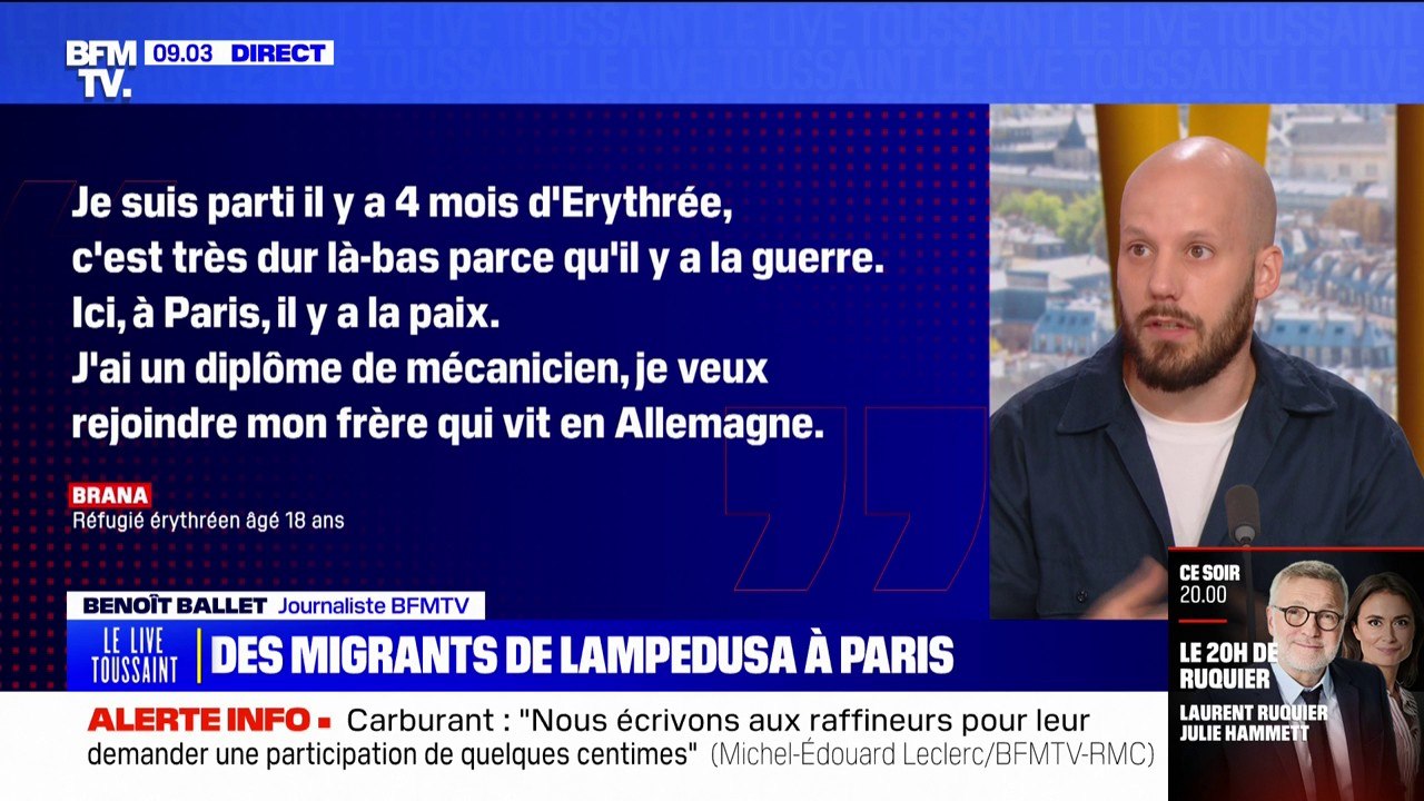 "Ici, à Paris, il y a la paix": le témoignage de ces migrants arrivés en France de Lampedusa