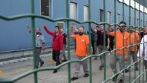 Kocaeli'de işçiler sendika temsilcisinin işten çıkarılmasını protesto etti