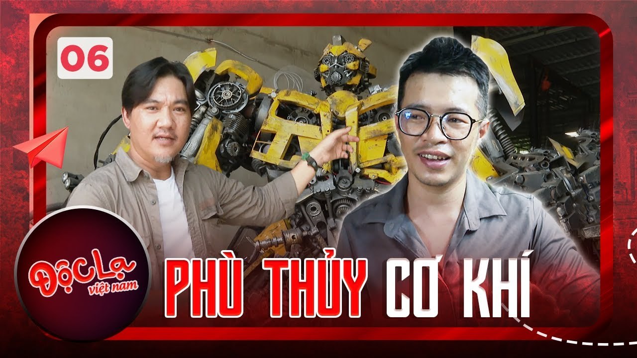 Độc Lạ Việt Nam #6 _ Phù thủy CƠ KHÍ biến SẮT VỤN thành siêu phẩm TRĂM TRIỆU