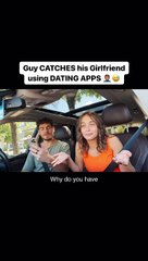 Boyfriend caught her cheating