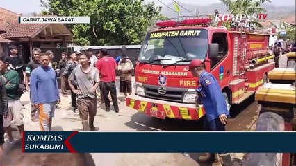 Ditinggal Hajatan Tiga Rumah Di Garut Dilalap Si Jago Merah