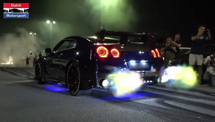 Mental JDM Car Meet_ - Street Drifts _ Burnouts(720P_60FPS)