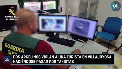 Dos argelinos violan a una turista en Villajoyosa haciéndose pasar por taxistas