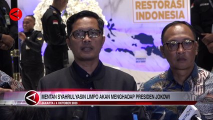 Mentan Syahrul Yasin Limpo akan menghadap Presiden Jokowi