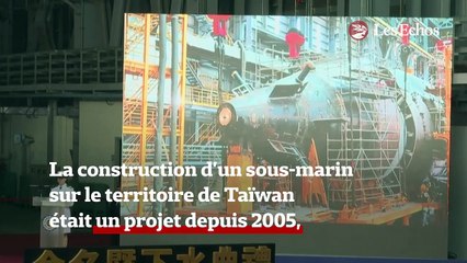 Taïwan dévoile son tout premier sous-marin construit sur l’île