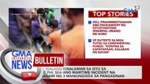 PCG: Walang kinalaman sa isyu sa West PHL Sea ang maritime incident na ikinasawi ng 3 mangingisda sa Pangasinan | GMA Integrated News Bulletin