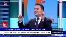 Ali Babacan: İstanbul ve Ankara'da aday çıkartacağız
