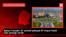 Tarım ve Orman Bakanı Yumaklı: Kırsal kalkınma için 87 milyar liralık hibe desteği verdik