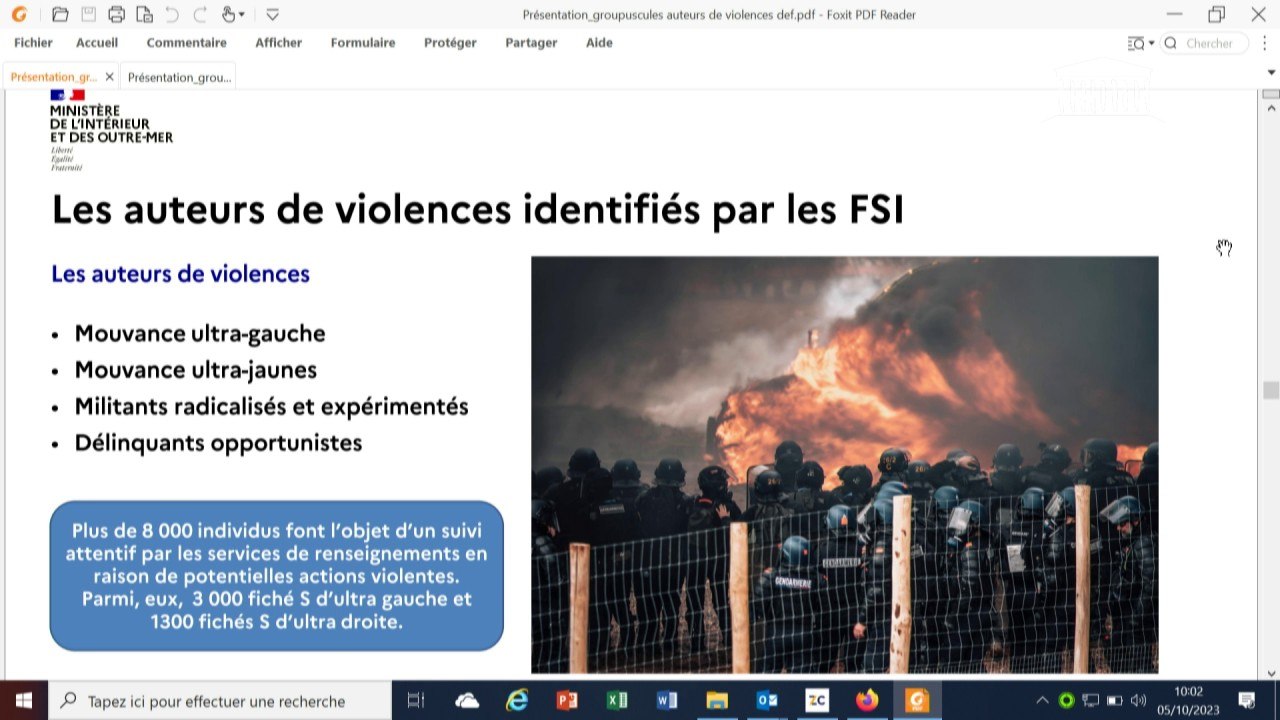 Avocats, médecins... D'après Gérald Darmanin, beaucoup de militants d'ultra-gauche "appartiennent aux catégories CSP+ de la société"