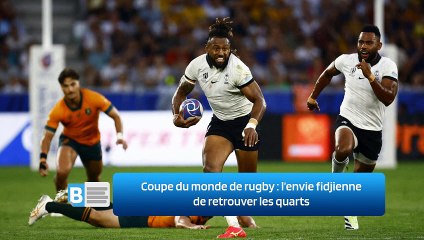 Coupe du monde de rugby : l’envie fidjienne de retrouver les quarts