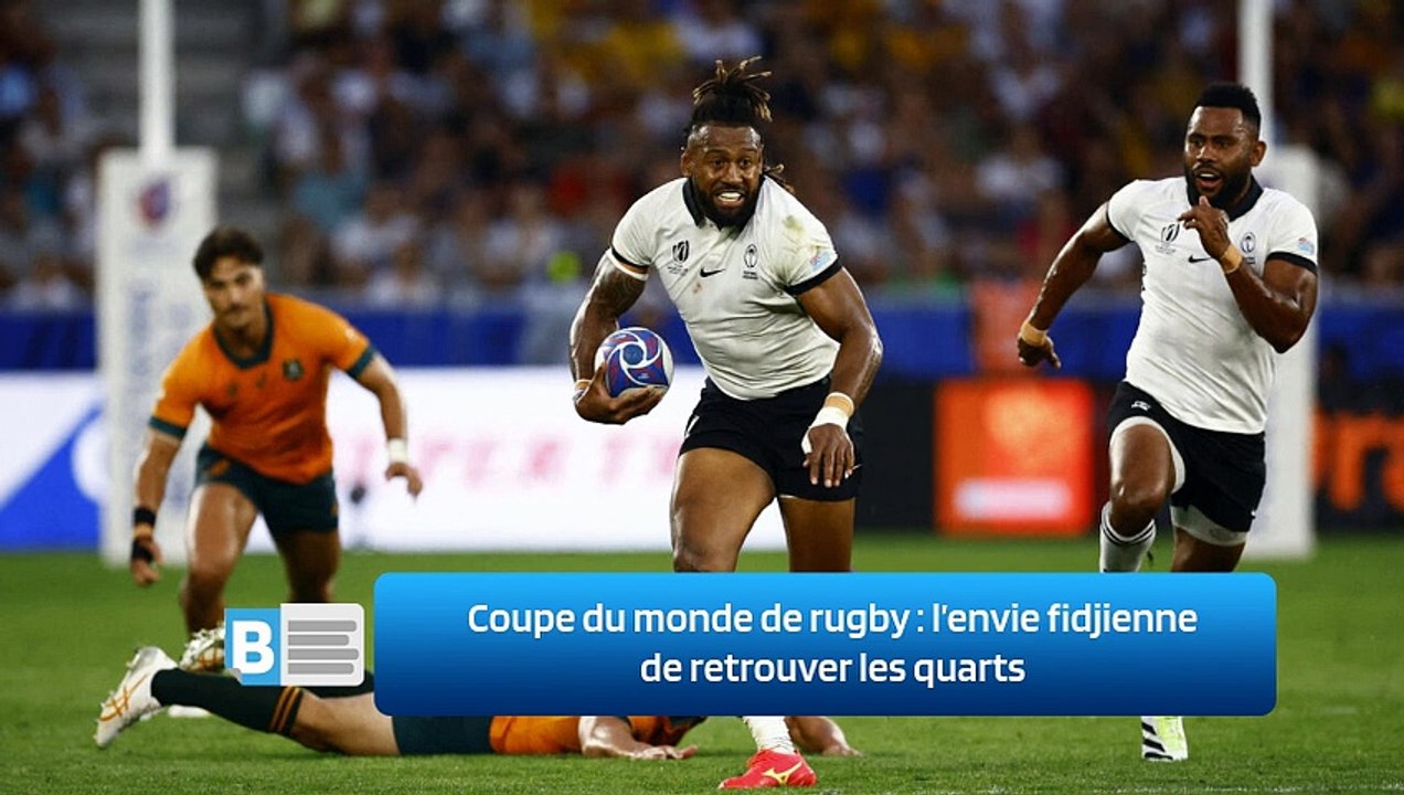 Coupe du monde de rugby : l’envie fidjienne de retrouver les quarts