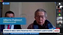 El expresidente Alberto Fujimori le pide a un tribunal restituir el indulto de 2017