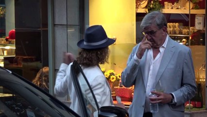 La Infanta Elena explica cómo ha visto a su padre en Sanxenxo