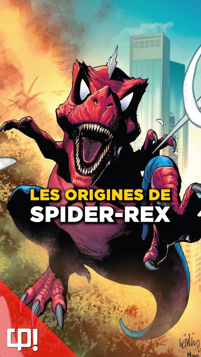 Les ORIGINES de SPIDER-REX dans les comics !