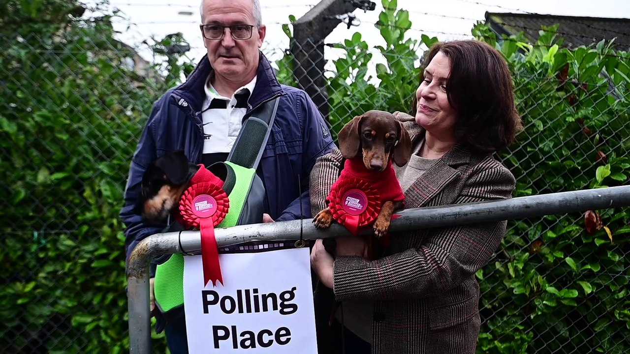 Labour candidate, Michael Shanks casts vote in by-election