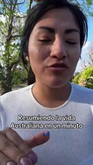 ¡Increíble! Peruana sorprende al revelar cuánto se gana trabajando en Australia