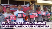 Polres Lombok Barat Tangkap 8 Tersangka Pengedaran dan Penyalahgunaan Narkotika