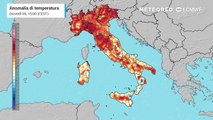 Gran caldo sull'Italia