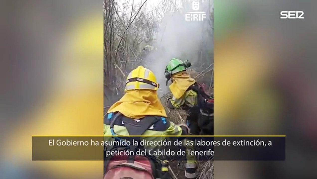 Unas 3200 personas han sido evacuadas tras la reactivación del incendio forestal de Tenerife