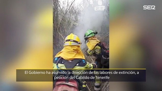 Unas 3200 personas han sido evacuadas tras la reactivación del incendio forestal de Tenerife