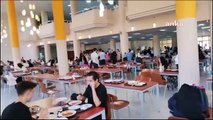 Dokuz Eylül Üniversitesi'nde yemek zammı protestosu