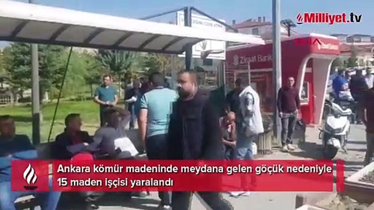 Ankara'da kömür madeninde göçük! Yaralılar var